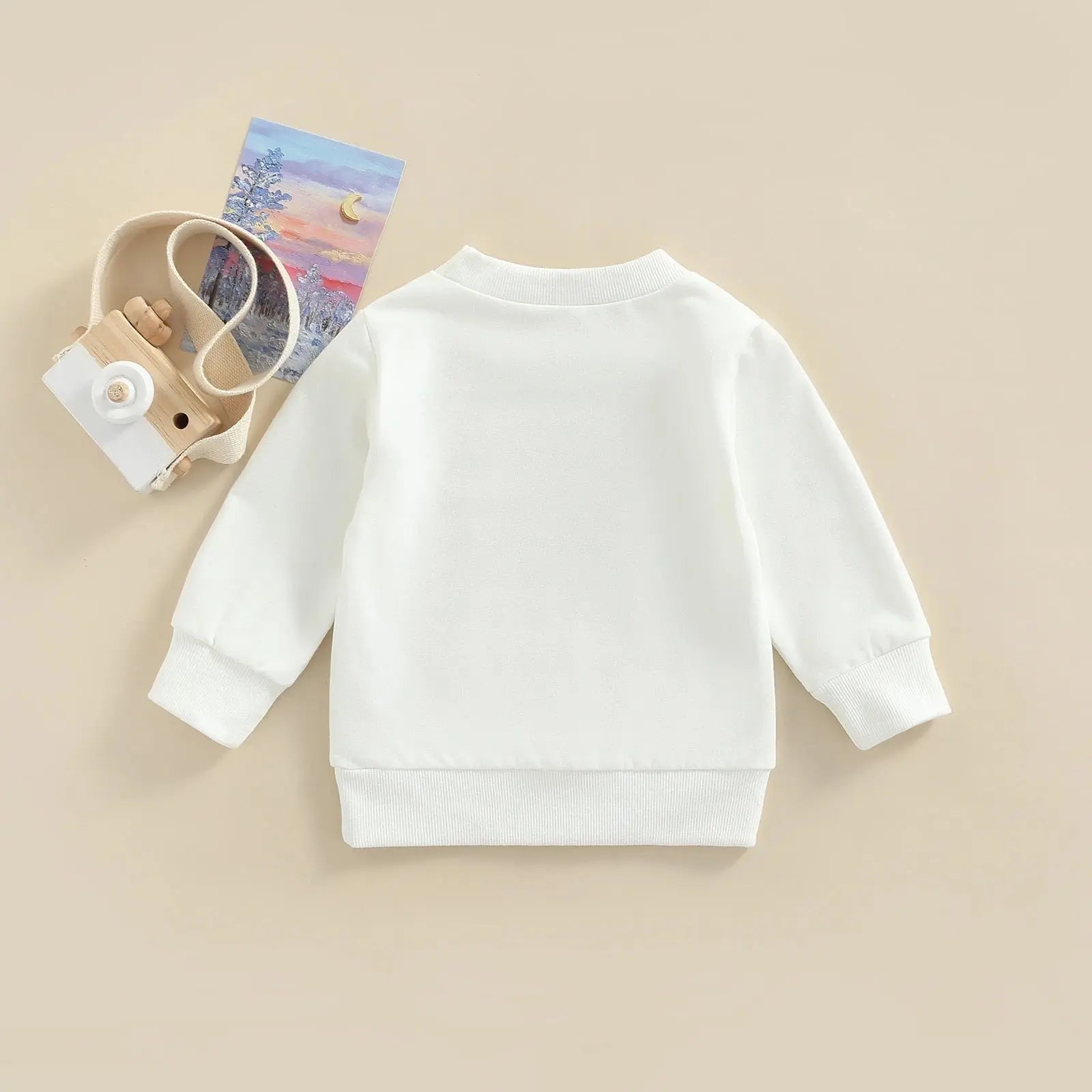 Alphabet Print Baby Pullover & Bottoms - LITTLEGIANT Baby Cloth