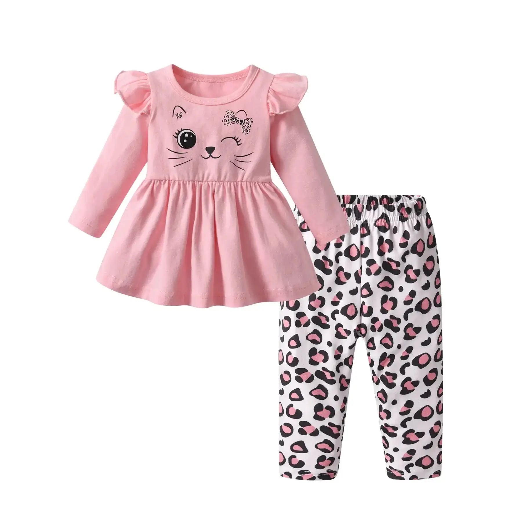 Bee Spring Toddler Outfit Set for Girls - LITTLEGIANT Baby Cloth