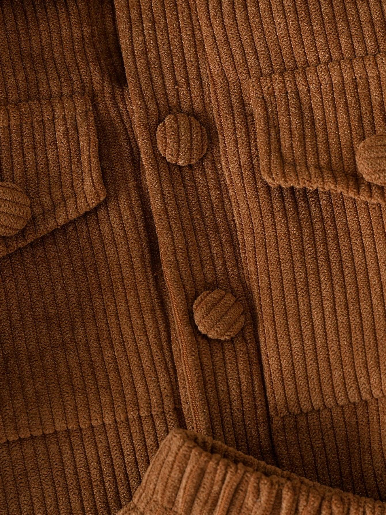 Chic Baby Girl High Collar Knit Set - LITTLEGIANT Baby Cloth