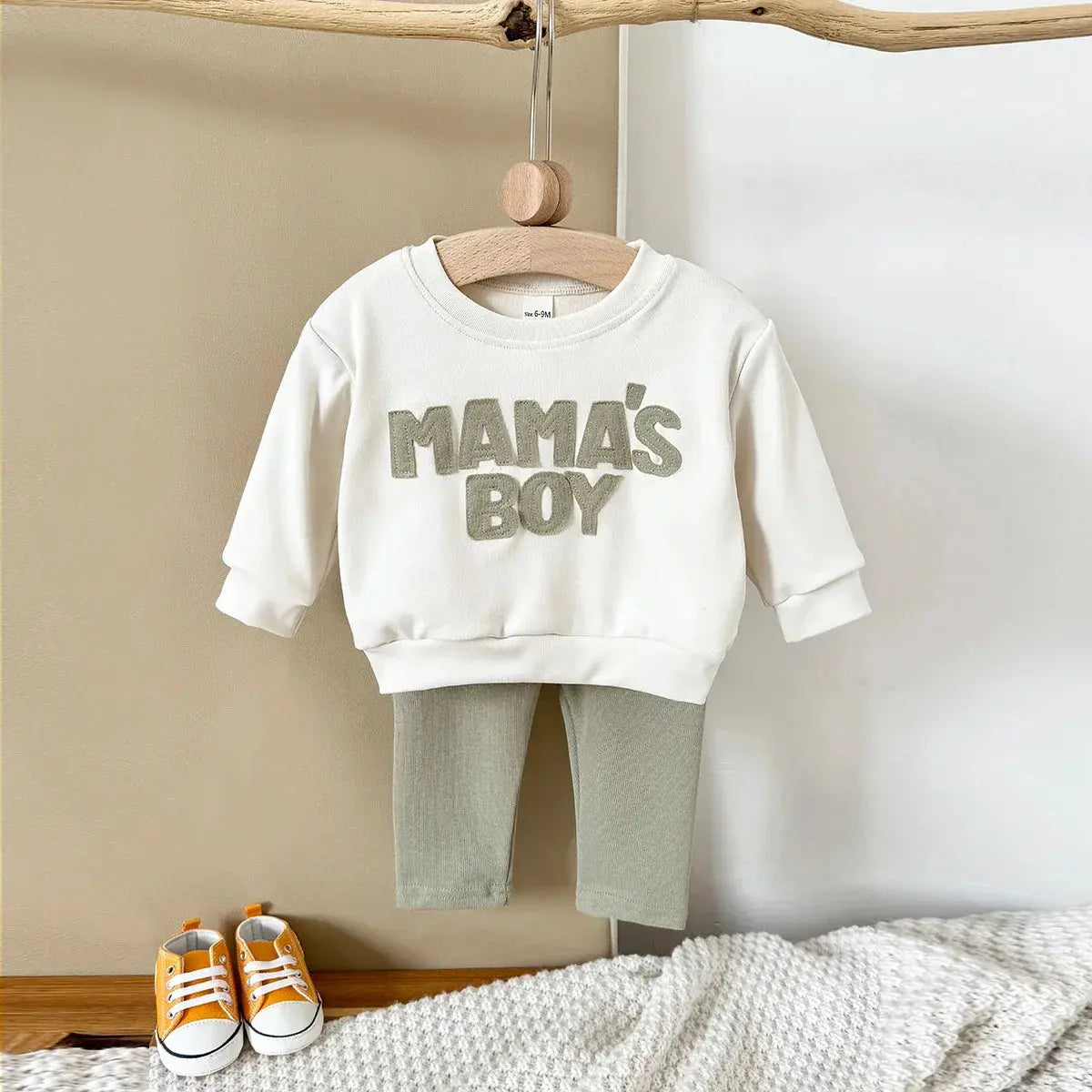 Cozy "Mama's Boy" Fall & Winter Set - LITTLEGIANT Baby Cloth