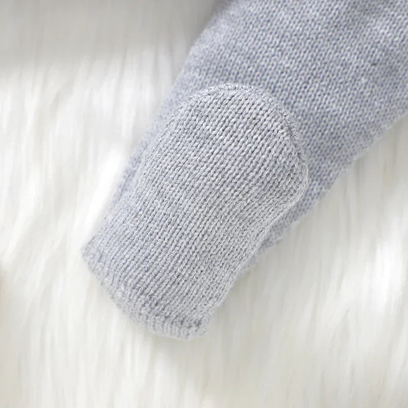 LITTLEGIANT Unisex Baby Oatmeal Knit 2pc Set - LITTLEGIANT Baby Cloth