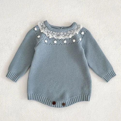 Korean Knit Baby Bodysuit - LITTLEGIANT Baby Cloth