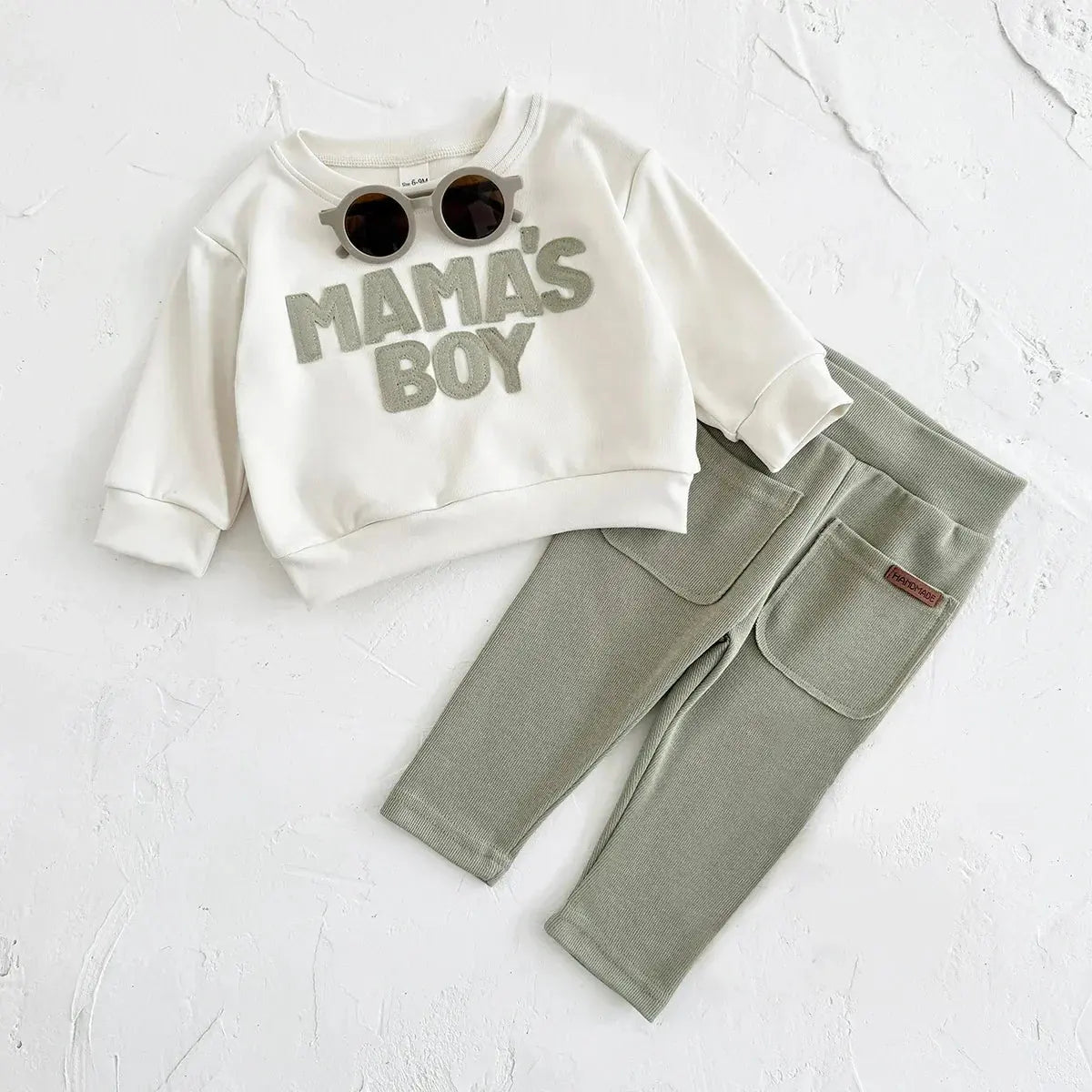 Cozy "Mama's Boy" Fall & Winter Set - LITTLEGIANT Baby Cloth