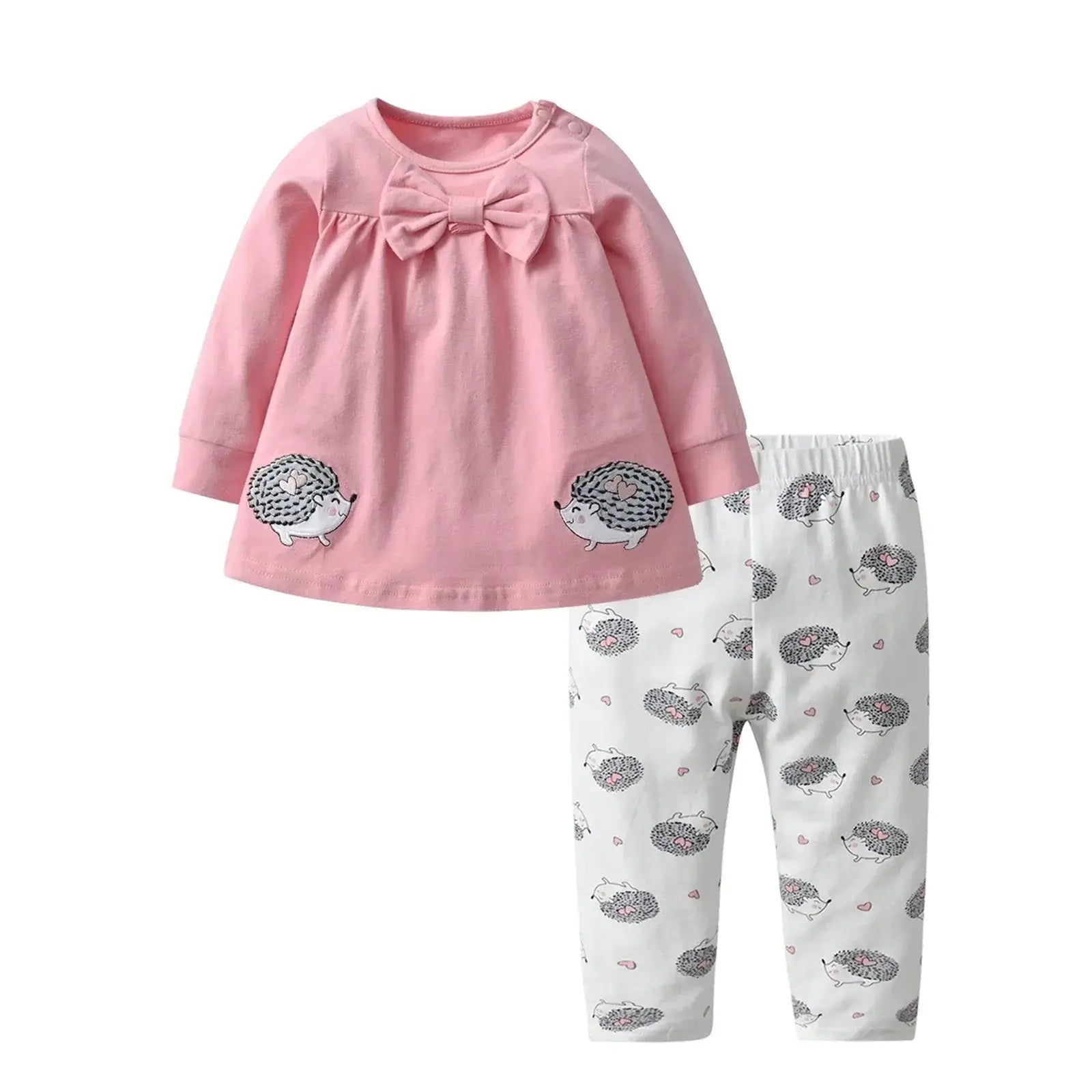 Bee Spring Toddler Outfit Set for Girls - LITTLEGIANT Baby Cloth