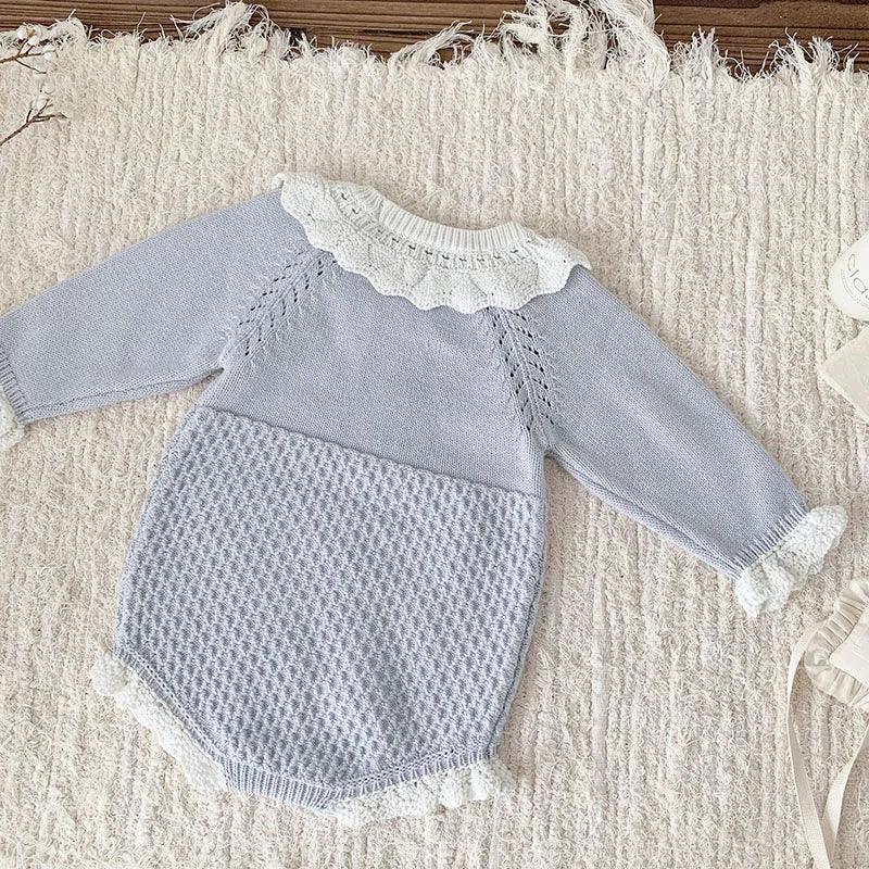 Korean Knit Baby Bodysuit - LITTLEGIANT Baby Cloth