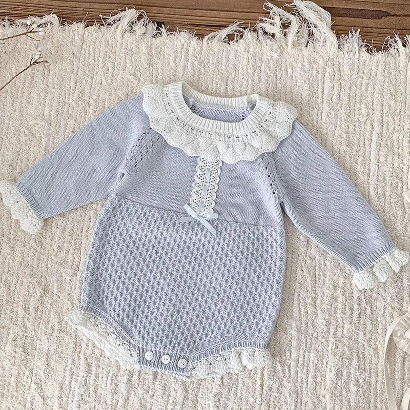 Korean Knit Baby Bodysuit - LITTLEGIANT Baby Cloth