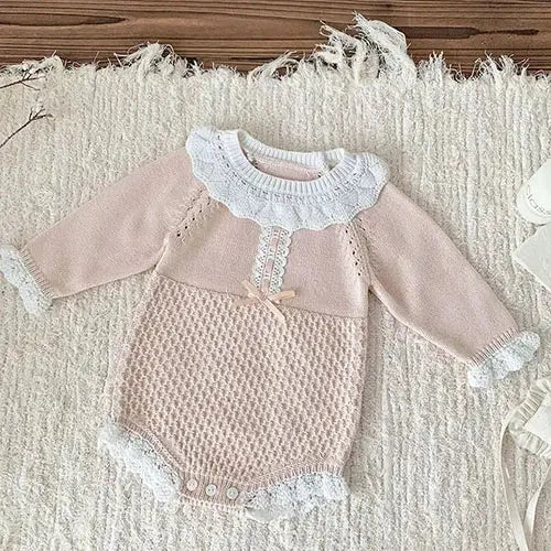 Korean Knit Baby Bodysuit - LITTLEGIANT Baby Cloth