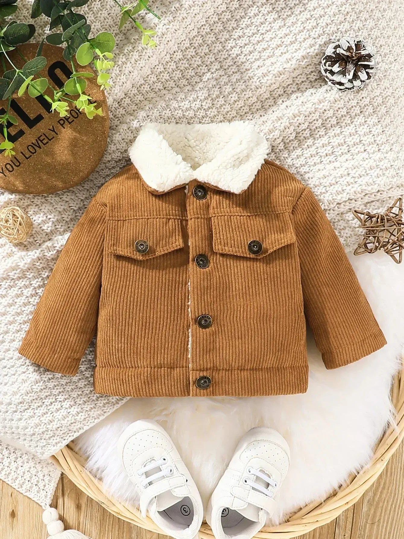Newborn Baby Boy's Winter Cotton Coat - LITTLEGIANT Baby Cloth