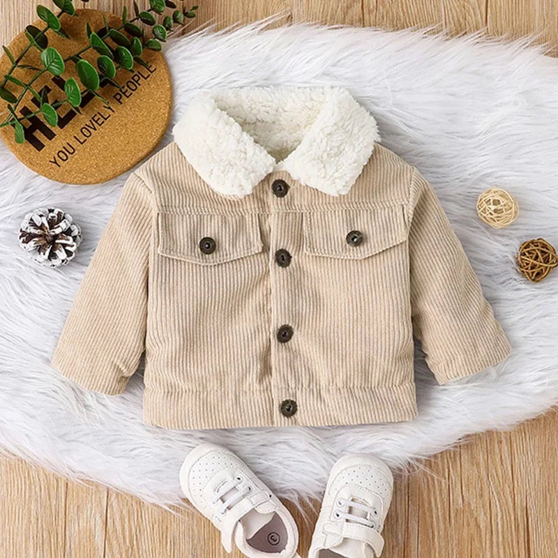 Newborn Baby Boy's Winter Cotton Coat - LITTLEGIANT Baby Cloth