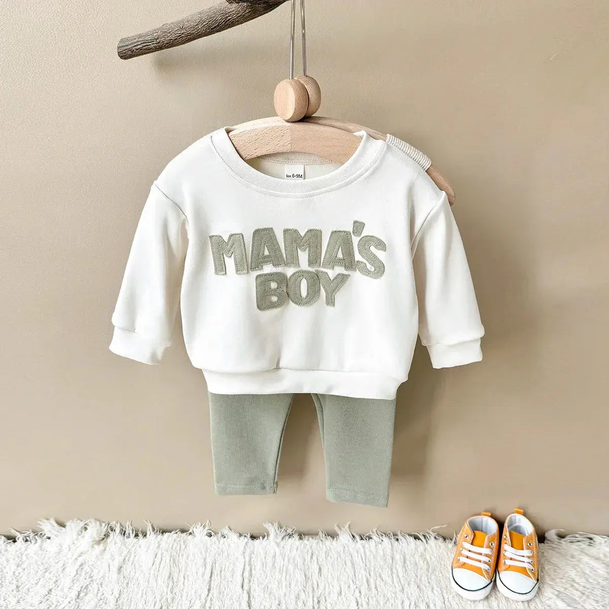 Cozy "Mama's Boy" Fall & Winter Set - LITTLEGIANT Baby Cloth
